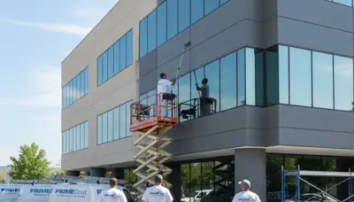 Professional commercial building painting in Fort Worth, TX by expert local house painters