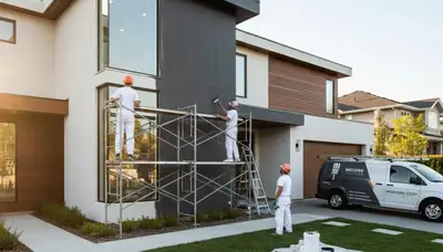 Professional exterior house painting in Fort Worth TX with weather-resistant finishes