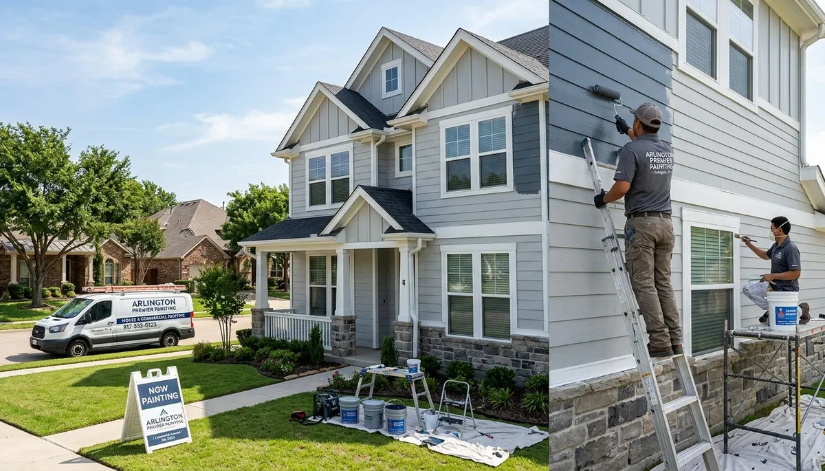 Professional house painting services in Fort Worth TX by expert residential painters