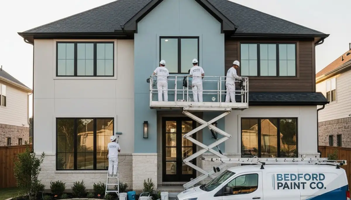 Professional house painting service in Fort Worth, TX for residential exterior and interior projects