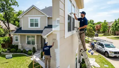 Professional house painters in Fort Worth TX providing expert residential exterior painting services
