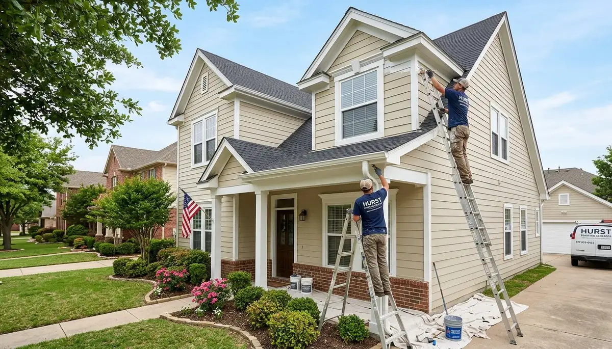 Professional house painters in Fort Worth TX providing expert exterior home painting services