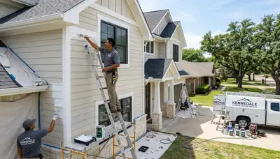 Professional house painters in Fort Worth TX providing expert residential painting services