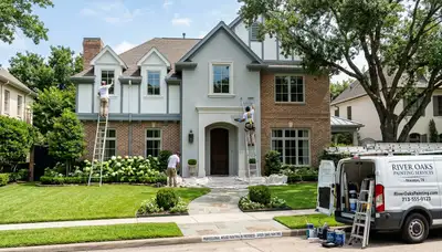 Professional house painters in Fort Worth TX providing expert exterior and interior painting services