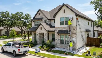 Professional house painters in Fort Worth TX providing expert residential painting services