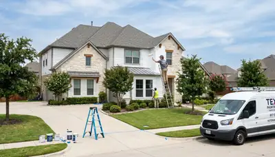 Professional house painters in Fort Worth TX providing expert exterior painting services