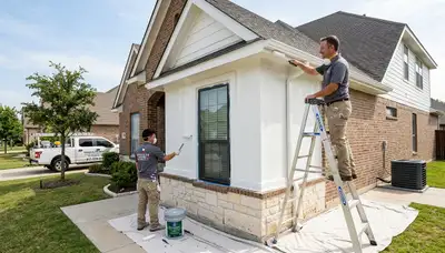 Professional house painters in Fort Worth TX providing expert residential painting services